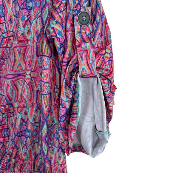 Nanette Lepore Swim Cover Up Women's Small Multicolor Geometric Tunic Dress‎ - Picture 2 of 13